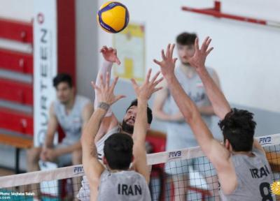 تمرین مهیج بازیکنان تیم ملی والیبال ایران در ایتالیا